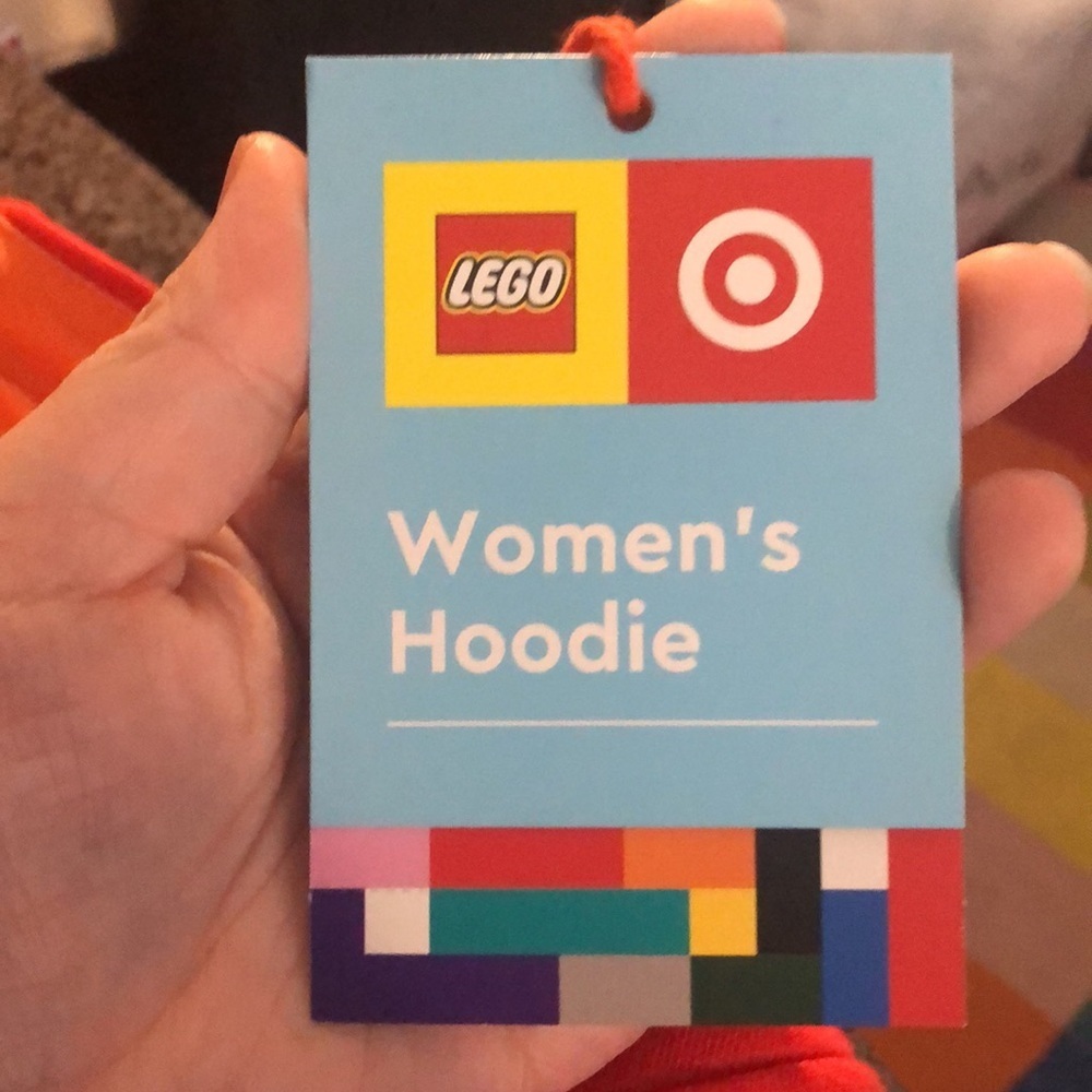 NWT Limited Edition Lego for Target Women’s Hoodie - Picture 10 of 12